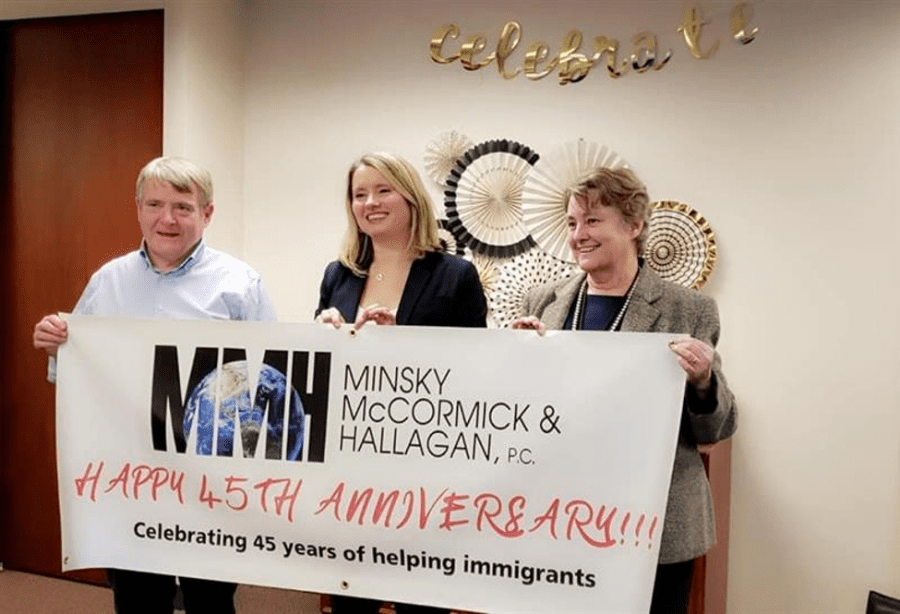Minsky, McCormick & Hallagan Celebrates 45 Years Practicing Immigration Law and Announces that Beata Leja is a Shareholder